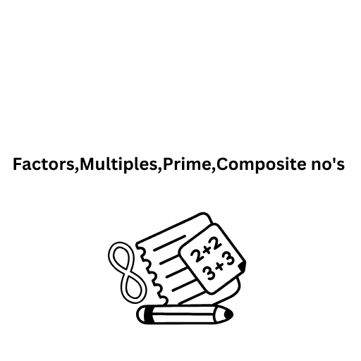 Factors,Multiples,Prime,Composite no's 